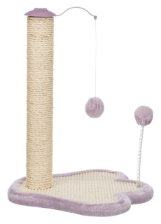 Škrabadlo packa s kuličkou na pružině a gumičce 40 x 38 cm