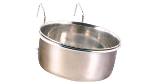 Nerezové závěsné krmítko 600ml/12cm 