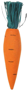 Dřevěná okusovací zelenina 10cm (3ks) 