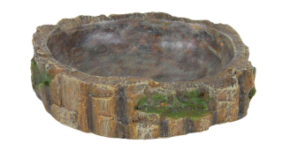 Miska na vodu a krmení pro plazy 13 x 3,5 x 11 cm