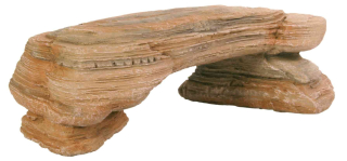 Dekorace - Pískovcová plošina 29 cm