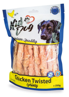 Pamlsky - kuřecí prsa ve spirále, měkké masíčko 250 g