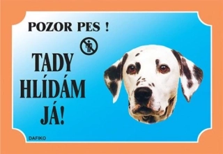 Cedule na vrata Dalmatin