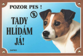 Cedule na vrata Jack Russel terier