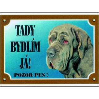 Cedule na vrata Neapolský mastin