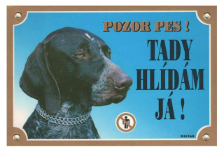 Cedule na vrata OHAŘ