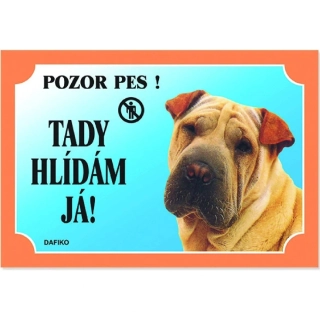 Cedule na vrata Šarpei