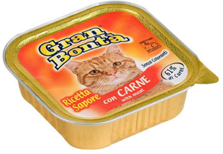 GRAN BONTA paštika s hovězím masem pro kočky 100g
