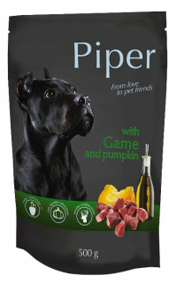 PIPER se zvěřinou a dýní, kapsička pro psy 500g