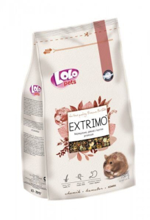 EXTRIMO kompletní krmivo pro křečky v sáčku se zipem 750 g