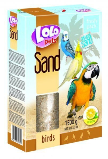 Písek pro ptáky citrónový 1500 g
