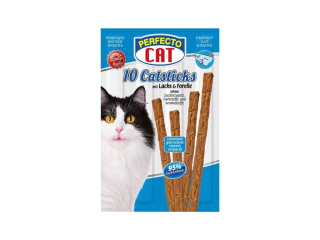 Perfecto Cat Masové tyčky losos & pstruh 50g (10ks)