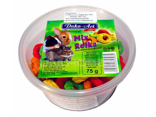 Pochoutka extrudované kolečka DAKO 75g