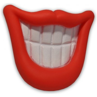 Hračka pro psa - Vinylový úsměv – zuby 9 cm 