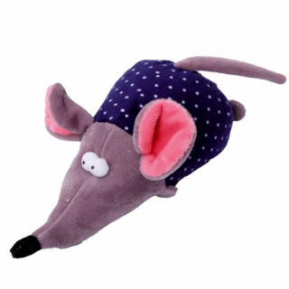 Plyšová myš pískací 17 cm