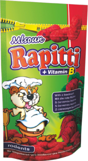 Mlsoun Rapitti - červená řepa, pamlsek pro hlodavce