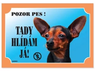 Cedule na vrata KRYSAŘÍK