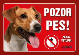 Cedule na vrata Jack russel teriér