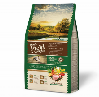 Sam's Field Low Grain Junior Large Chicken & Potato 2,5kg