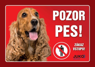 Cedule na vrata Kokršpaněl