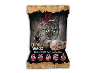  Alpha Spirit Cat Turkey Snacks 50 g 