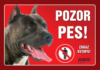 Cedule na vrata STAFORDŠÍRSKÝ TERIÉR