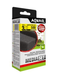 AquaEl Unifilter 500 náhradní molitan 3ks