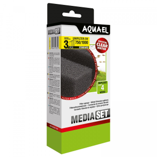 AquaEl náhradní molitan pro Unifilter 750/1000, 3 ks