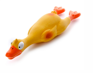 Hračka pro psa latexová kachna 23 cm