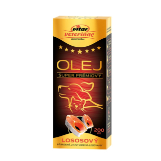Olej - Vitar Veterinae Lososový 
