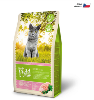 Sams Field Cat Sterilised, superprémiové granule 