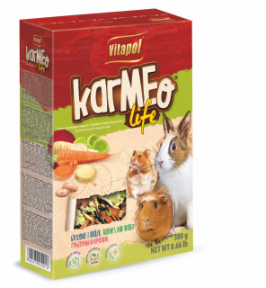 Krmivo pro hlodavce - zelenina, 300g
