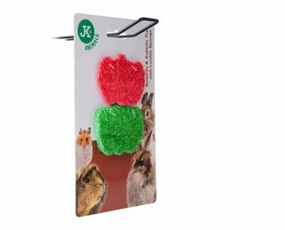  Hračka jablka z lufa houby, 2 kusy, 7 cm