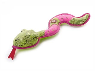 Plyšová pískací hračka - Had 42 cm