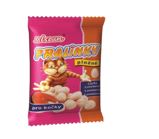Lososové pralinky 40 g ( exp. 20.2.2026) posledních 5 ks