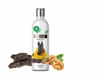 Šampon pro tmavou srst se zjemňujícími účinky s výtažky z dubové kůry a vlašského ořechu 250ml