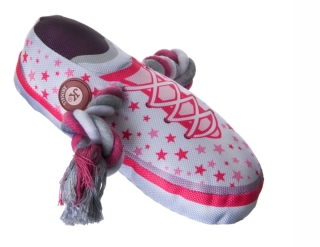 Hračka bota s provazy 23 cm