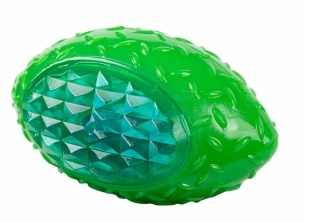  Míč ragby blikací 12cm 
