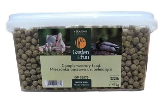 Krmivo pro vodní ptáky - GARDEN FUN kyblík 1kg