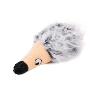 Hračka kočka - plyšový ježek s šantou 10 cm