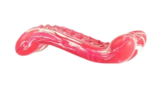 Hračka - Antibakteriální dentální kost s vůní hovězího steaku 11 cm