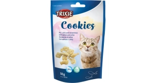 COOKIES s lososem a catnipem 50 g