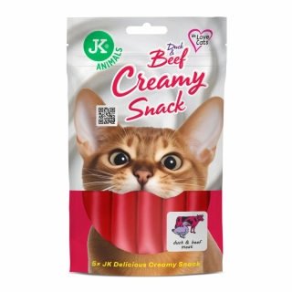 Pamlsek kachní a hovězí krémový 5 x 15 g