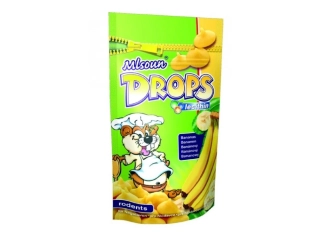 MLSOUN Drops hlodavec 75g banán