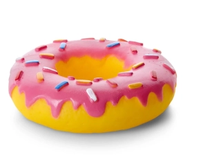Hračka - Vinylový donut XL 14 cm