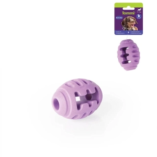 Míček na pamlsky - Rugby pamlskovník 8cm