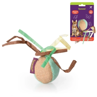 Hračka - míček s pentlemi, 15 cm