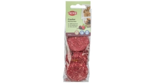 Cracker, sušenky pro hlodavce s červenou řepou, ? 4 cm / 150 g
