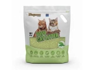 Podestýlka - TOFU cat litter GREEN TEA 4kg/min. absorpce 10l