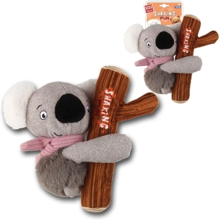 Hračka - plyšová koala 2v1, pískací